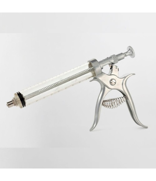 Strongvet 50cc metal handle syringe