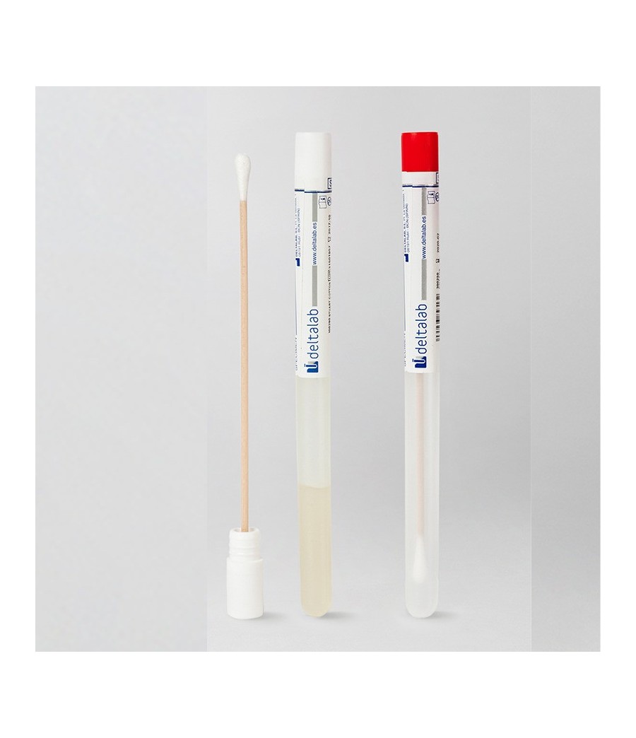 Hisopo muestras eurotub de 15 cm