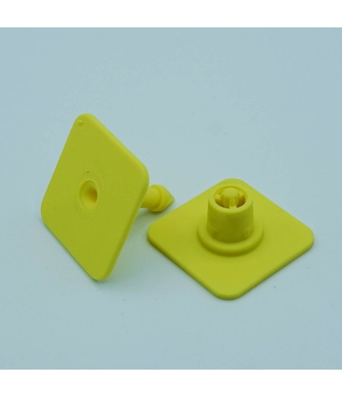 Eartag M2 MALE and FEMALE UNMARKED, lose in bags
White / White