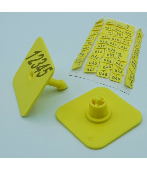 Crotal M3 macho y hembra marcado (M) suelto