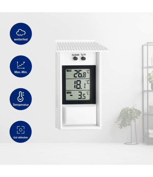 Max-Min Outdoor Digital Thermometer