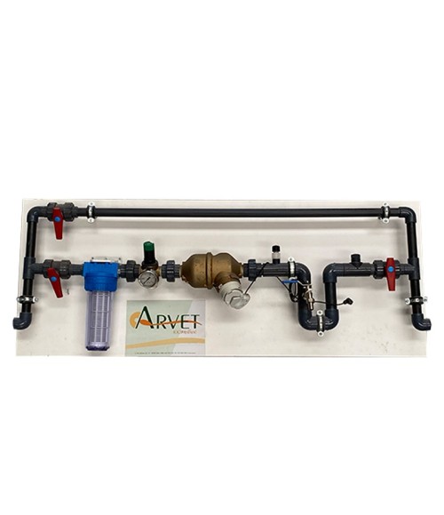 Panell de potabilització / acidificació / medicació d'Arvet de 1'' - 3