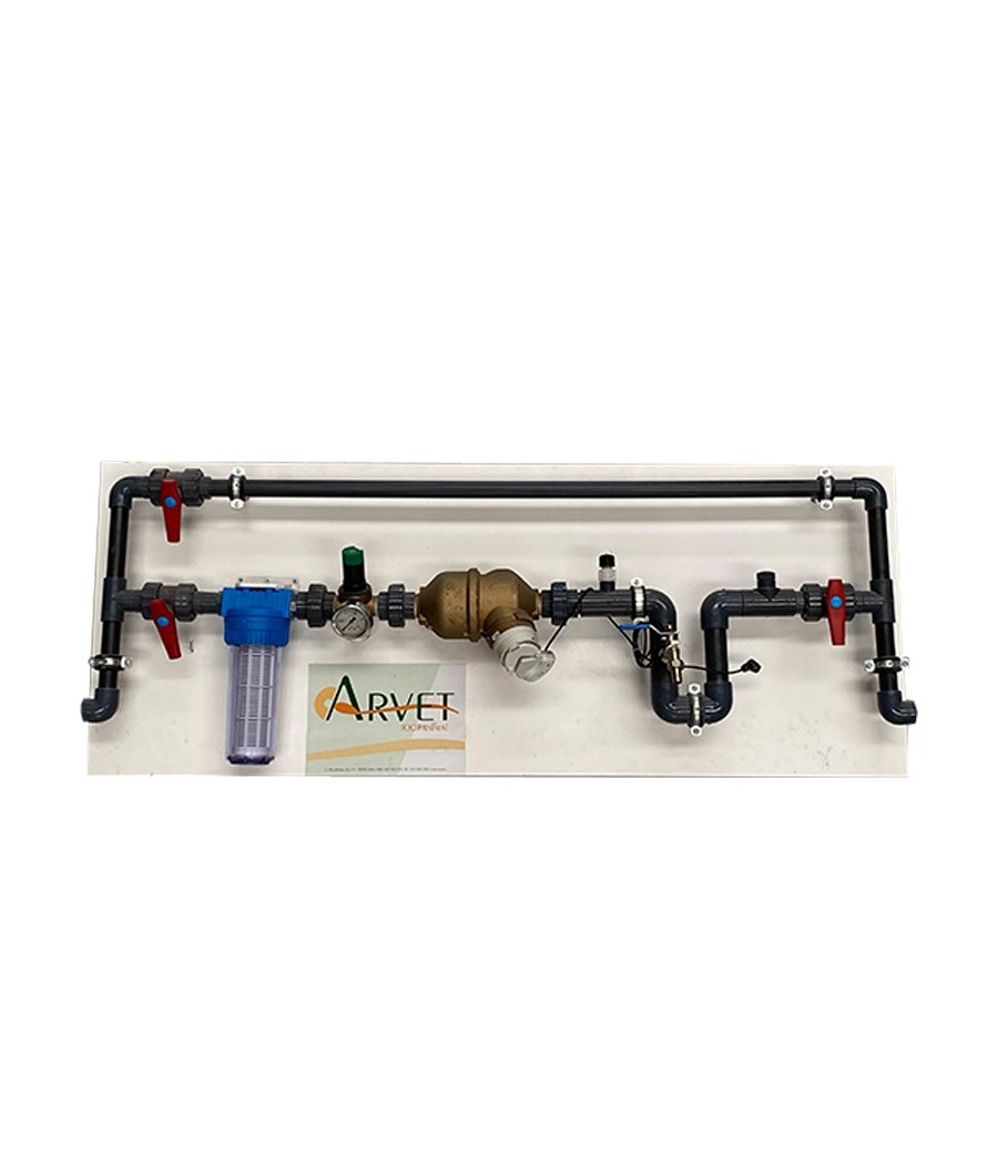 Panel de potabilización / acidificación / medicación de Arvet de 1'' -