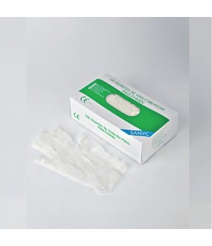 Vinyl powder-freeper glove (Pack. 100 units)