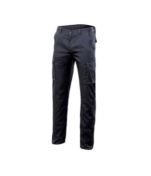 Central zip and button closingContrast stitchingElasticated