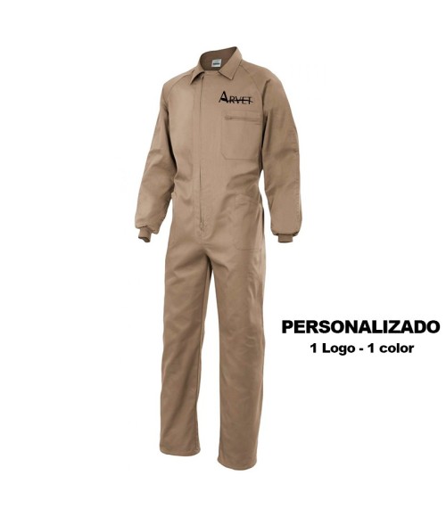 Mono de trabajo estilo Italiano Beix PERSONALIZADO