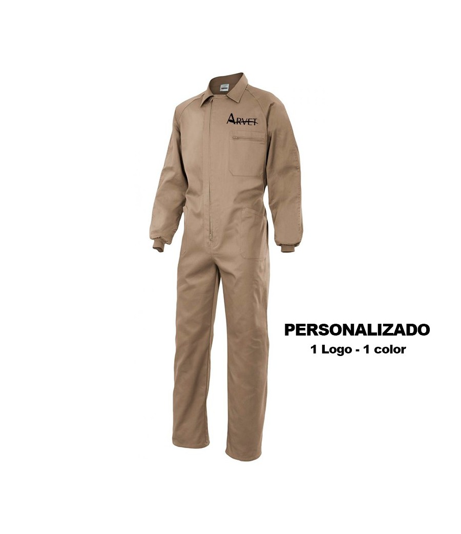 Mono de trabajo estilo Italiano Beix PERSONALIZADO
