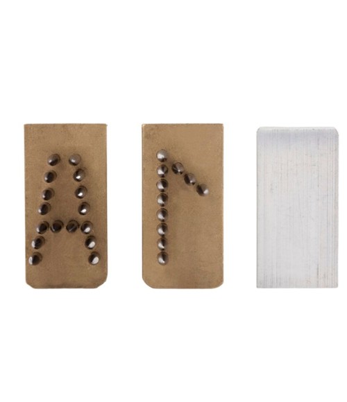 Numbers or letters for hammer