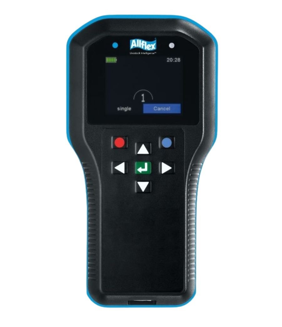 El lector de crotals APR250 de Allflex és un lector RFID portàtil, 