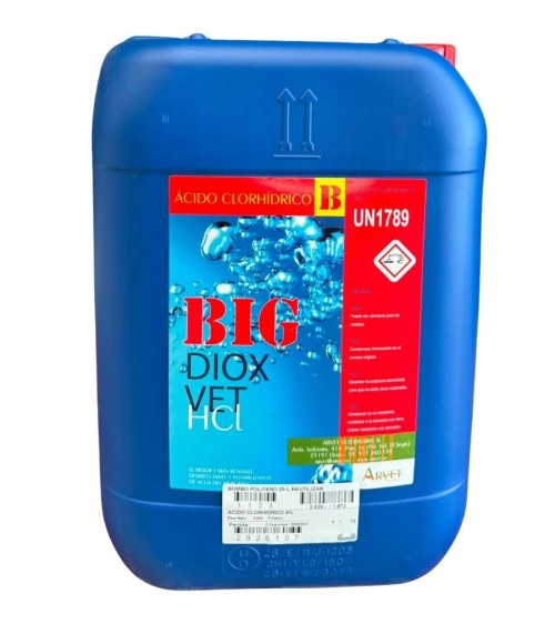 BigDioxVEt, ClH,  20 Kilos , NO retornable